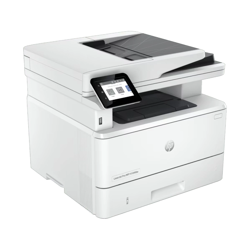 HP Laser Printer 4104fdw A4 Multi Function with Fax | Duplex | WiFi | Lan view 2